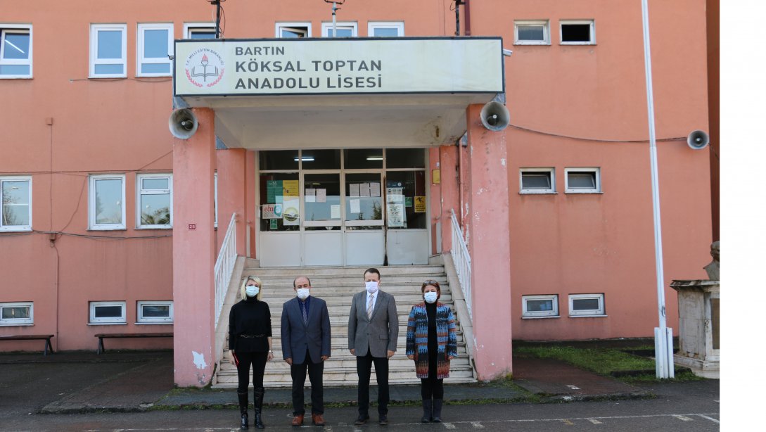 Köksal Toptan Anadolu Lisesine Ziyaret Gerçekleştirildi.