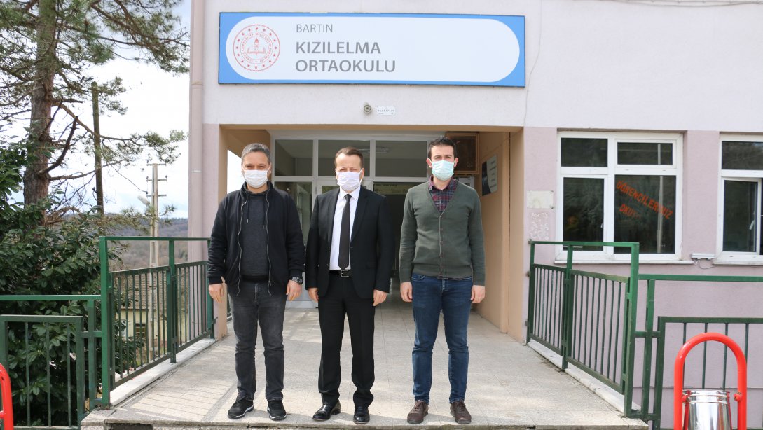 Kızılelma Ortaokulu ve Kızılelma Çok Programlı Anadolu Lisesine Ziyaret Gerçekleştirildi.