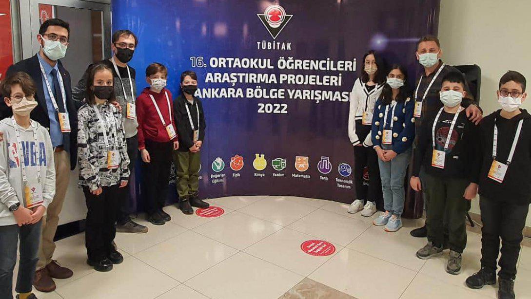 Bartın ''BİLSEM '' 2022 Yılı, 16.TÜBİTAK 2204-B Ortaokul Öğrencileri Araştırma Projeleri Yarışması Bölge Finali Sergisinde Yerini Aldı