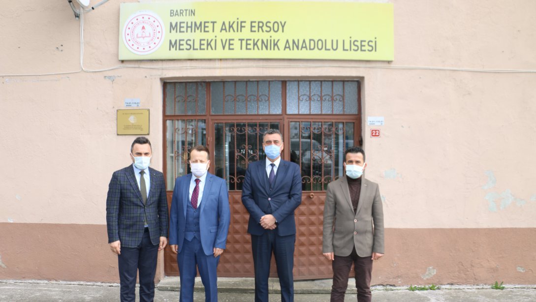 Mehmet AKİF Ersoy Mesleki ve Teknik Anadolu Lisesine Ziyaret Gerçekleştirildi.