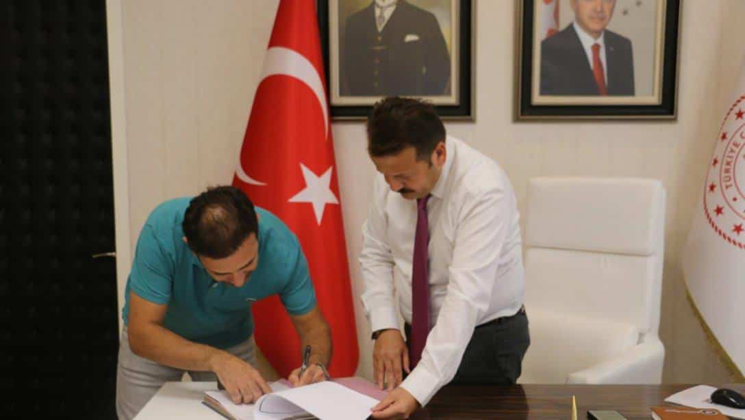 İl Milli Eğitim Müdürlüğümüz ile Gonca Gym Tekstil Tarım Turizm Ltd. Şti arasında protokol imzalandı